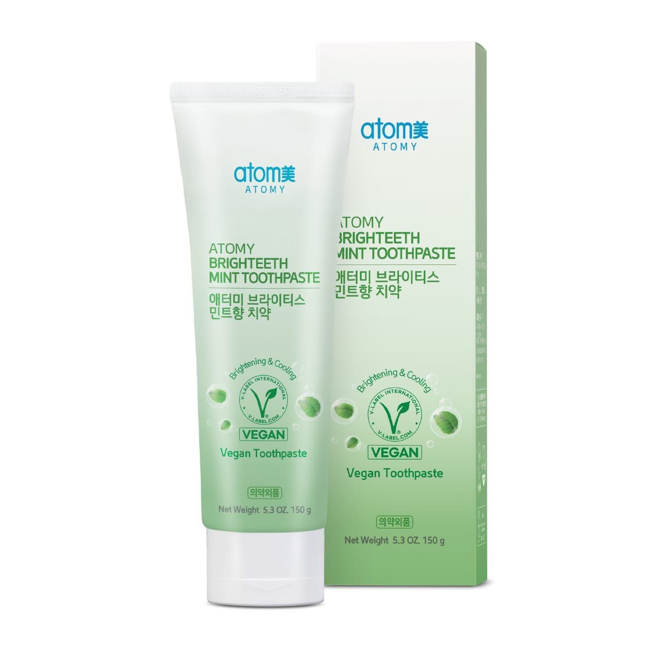 Зубная паста Atomy Brytis со вкусом мяты 150г х 3 шт. — изображение 2