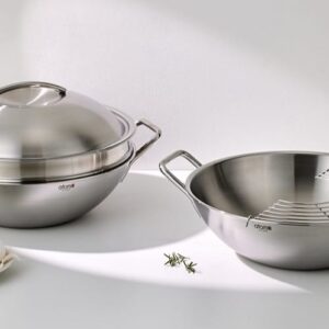 Круглая кастрюля Вок Atomy MediCook Wok 5.4 л