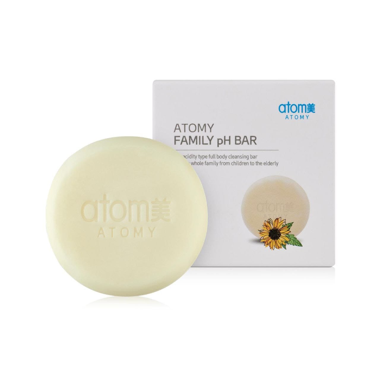 Мыло низкокислотное Atomy All Family pH bar