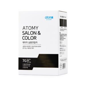 Краска для волос черная Atomy Salon & Color Black 7G