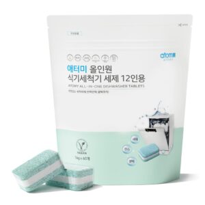 Эко таблетки для посудомоечной машины Атоми /Atomy all-in- one countertop dishwasher tablets
